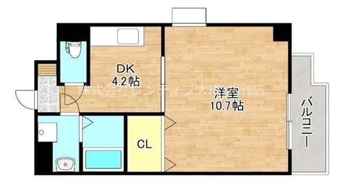 大阪府大阪市生野区巽東2丁目【マンション】の間取り