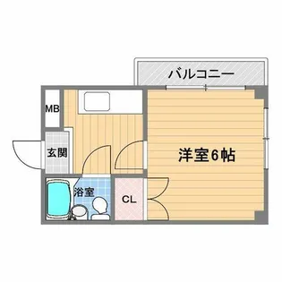 カーサトレピアーニ【2階】の間取り