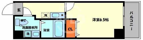 アリバあみだ池【10階】の間取り
