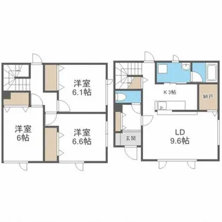 エメマルフク【1階】の間取り
