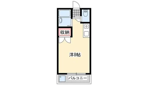 ブルースノーシラクニ【102号室】の間取り