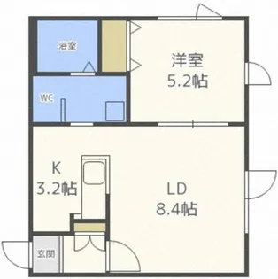 Blanc Noir F【3階】の間取り