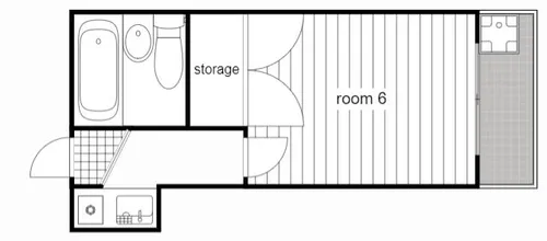 ヴァンヴェール宮西【104号室】の間取り