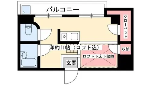 アルバステージ大須【301号室】の間取り