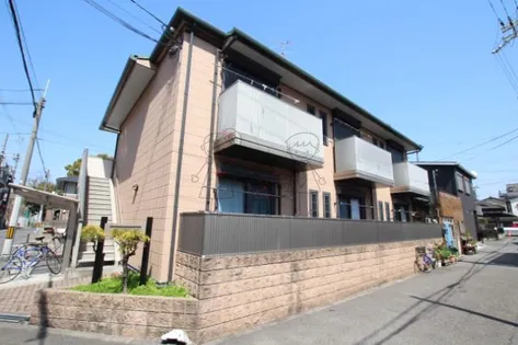 大阪府大阪市東住吉区鷹合4丁目【アパート】の外観