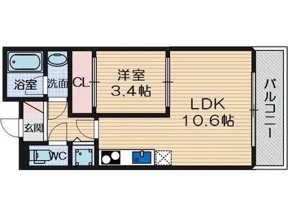 Casa de viola【113号室】の間取り