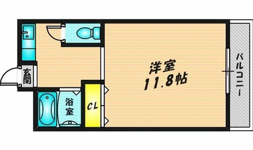 ル・アクア【101号室】の間取り