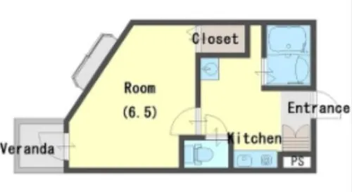大阪府堺市北区黒土町【マンション】の間取り