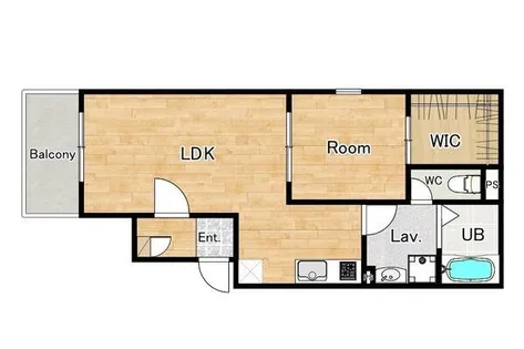 大阪府堺市北区中百舌鳥町5丁【マンション】の間取り