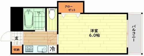 サニースポット【5階】の間取り