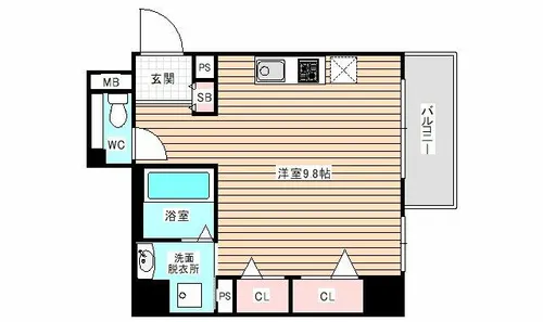 willDo海老江【2階】の間取り