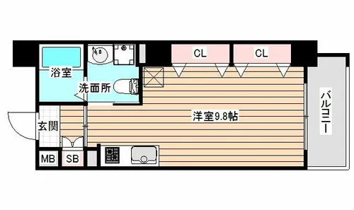 willDo海老江【4階】の間取り