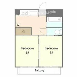 浅井第2ビル【4階】の間取り