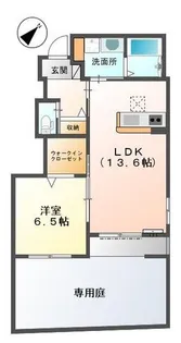 モン・レーヴ【105号室】の間取り