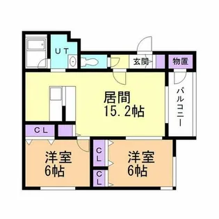 M’S FOREST【3階】の間取り