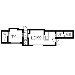 Feliz円山【3階】の間取り