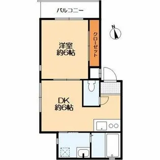 星陵台PLACE【2階】の間取り