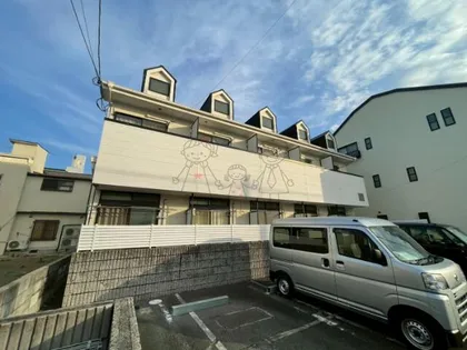 大阪府大阪市東住吉区湯里2丁目【アパート】の外観