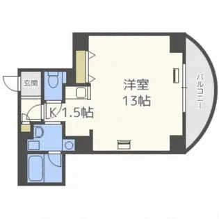 シャンドール宮の森【802号室】の間取り