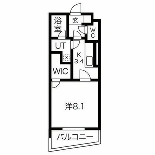 ソレイユ ルヴァン【1階】の間取り