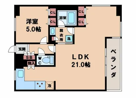 ドルフアクロス昭和町【7階】の間取り