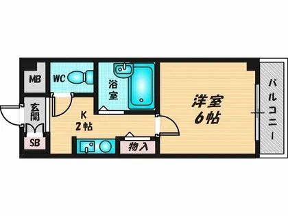 M・Sunrise【4階】の間取り