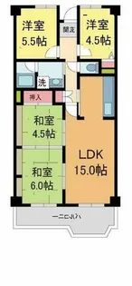 シティライフ逆瀬川 アピア1【12階】の間取り