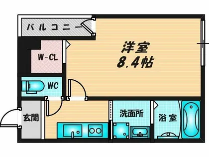 フジパレス長田ノース【2階】の間取り