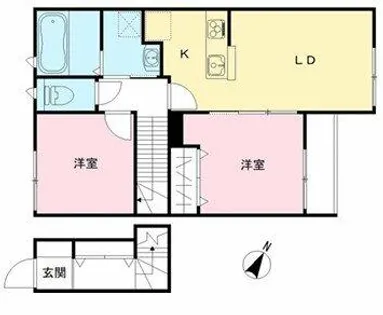 アコード【2階】の間取り