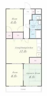 グランメールシマノ【2階】の間取り