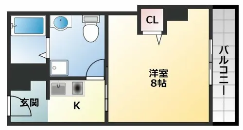 やまぐちビル【3階】の間取り