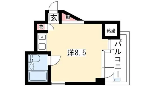 リアライズ錦【503号室】の間取り