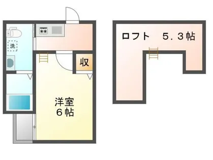ロフティ大北大路【1階】の間取り