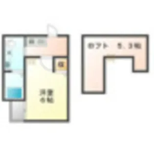 ロフティ大北大路【2階】の間取り