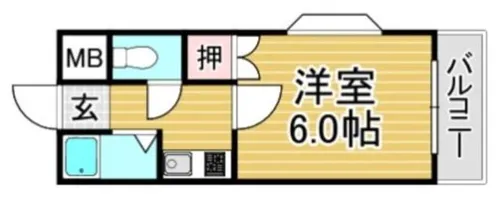 福岡県春日市日の出町2丁目【マンション】の間取り