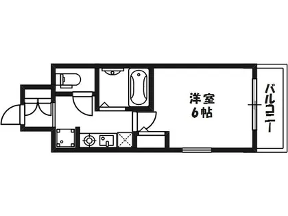 大阪府大阪市北区天満3丁目【マンション】の間取り