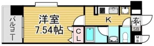 福岡県春日市春日原東町1丁目【マンション】の間取り