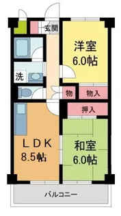 エルフォンテ宝塚南口【1階】の間取り