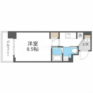 大阪府大阪市城東区今福西2丁目【マンション】の間取り