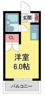 サンハイツ【101号室】の間取り