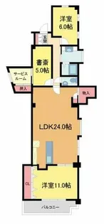 メゾン美貴【1階】の間取り