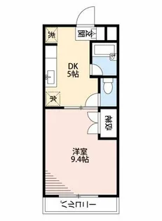 セレッソ21【103号室】の間取り