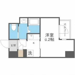 大阪府大阪市東成区中道2丁目【マンション】の間取り