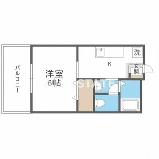 大阪府大阪市城東区鴫野東1丁目【アパート】の間取り