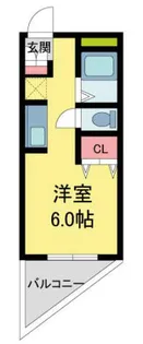 セブン【203号室】の間取り