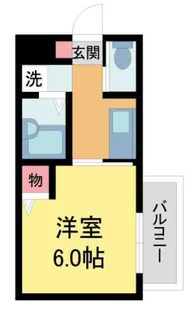 新和パレス西宮ガーデンズ前【106号室】の間取り