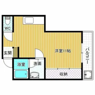 第二セイワビル【4階】の間取り