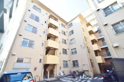 岡サンハイツ1号棟【1階】の外観