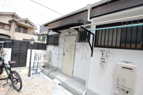 大阪府大阪市阿倍野区阿倍野元町【テラスハウス】の外観