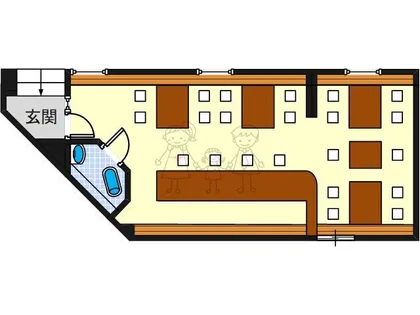 大阪府大阪市住之江区安立1丁目【マンション】の間取り